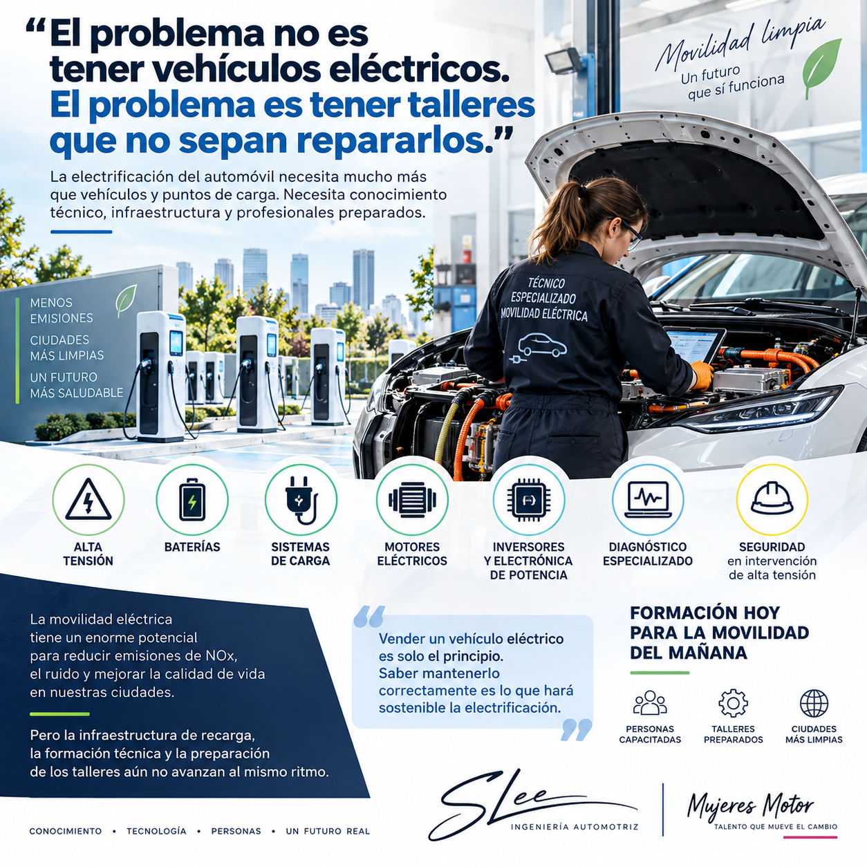 ¿Están preparados los talleres para reparar vehículos eléctricos?
