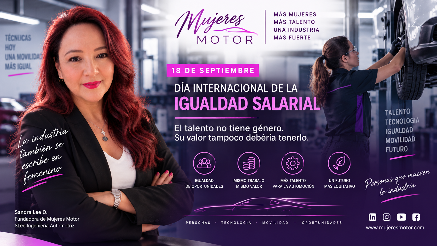 Igualdad salarial en automoción: el talento también debe reconocerse en igualdad