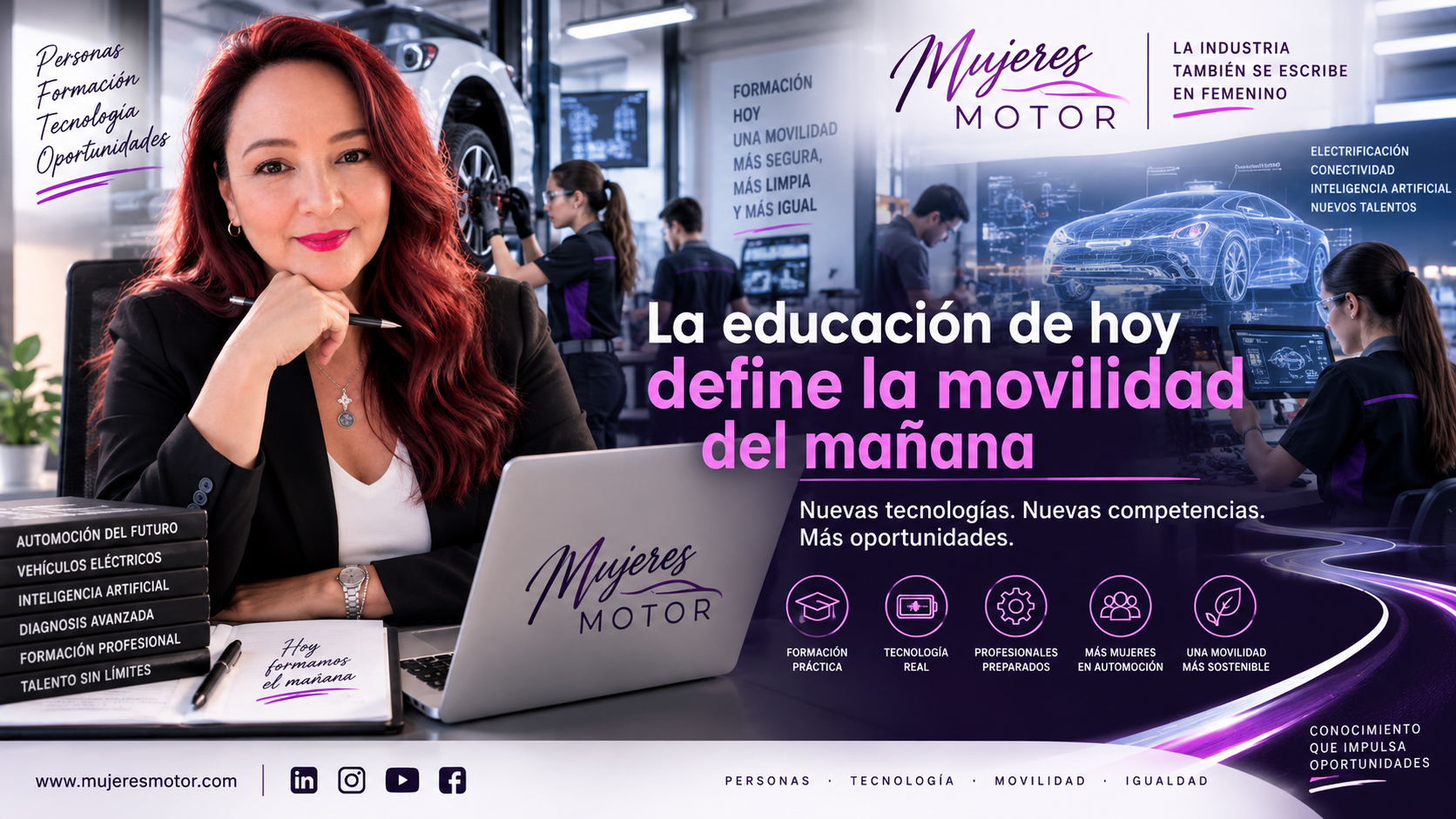La educación de hoy define la movilidad del mañana