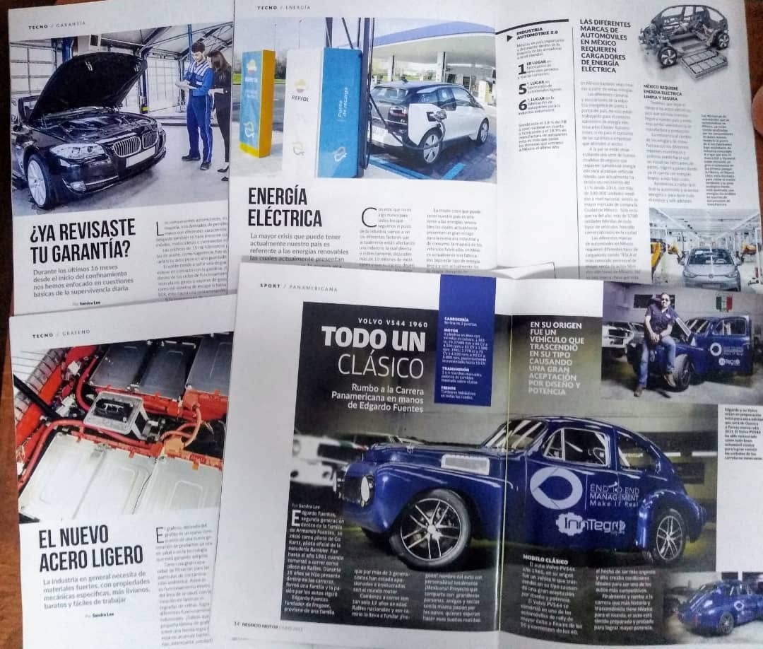 Publicaciones técnicas automotrices | Sandra Lee Reportajes técnicos de Sandra Lee publicados en revista especializada de automoción en 2023.